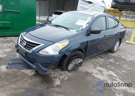 2017 Nissan Versa 1.6 S+ из США, поврежденный, VIN 3N1CN7AP8HL891207